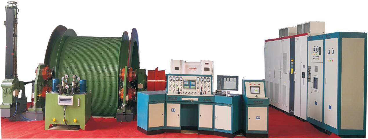 永磁減速同步電機(jī)直驅(qū)單繩纏繞式提升機(jī) 永磁減速同步電機(jī)直驅(qū)單繩纏繞式提升機(jī)